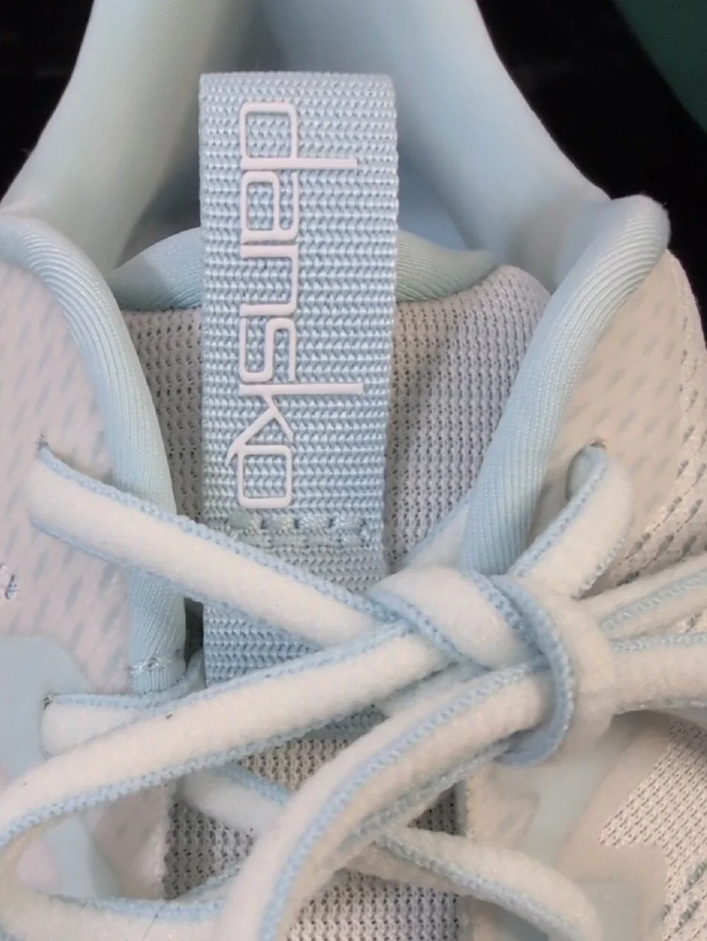 Dansko Pale Blue Women's Mesh Athletic Sneakers